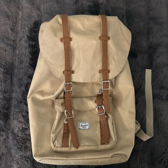Herschel Supply Co. Men's Little America Backpack - Cub/Tan - Picture 2 of 16
